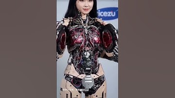 ⚙️🤖✨ "K AI Robot Showcases Her Inner Mechanism | Futuristic Machinery Reveal" #aishorts