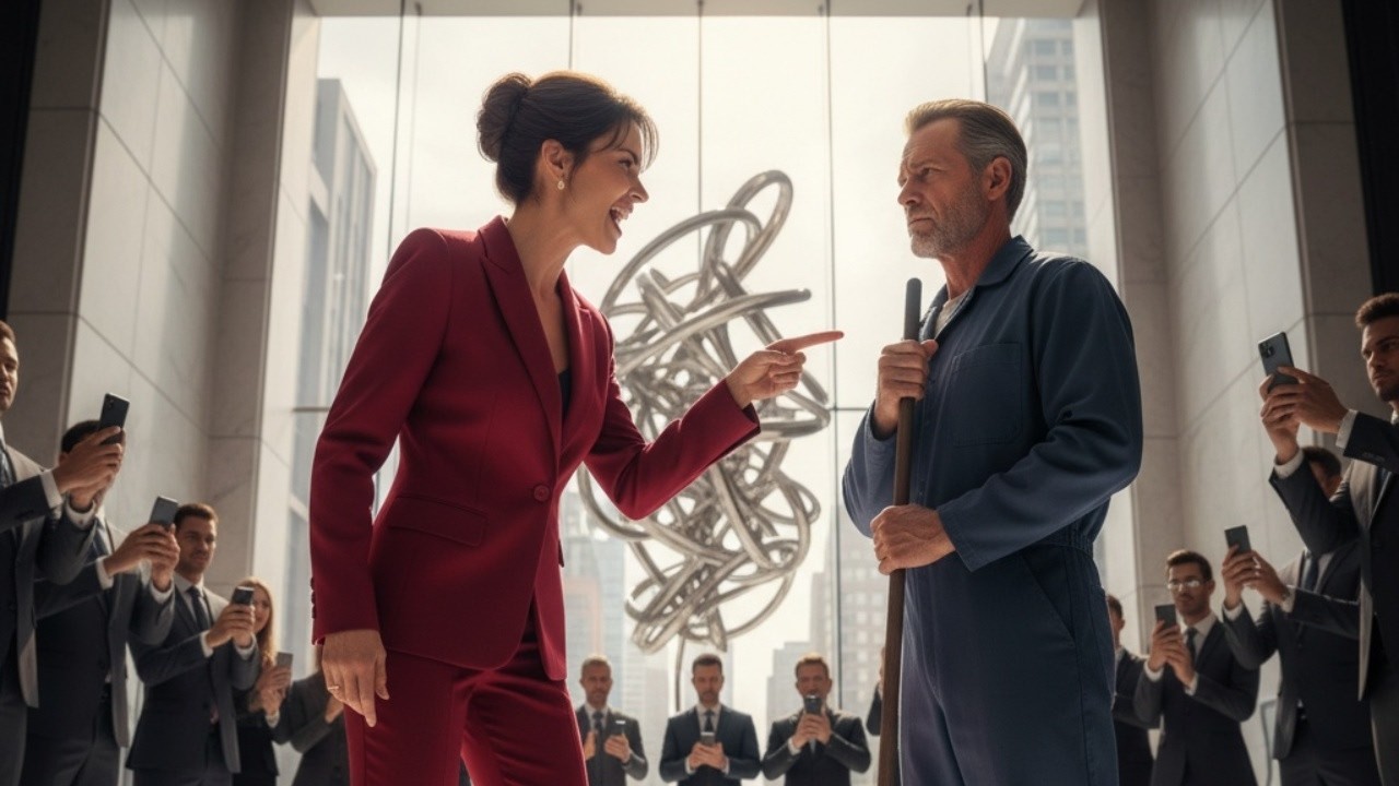 CEO Mocks 'Poor' Janitor, Regrets It When He Performs This Impossible Rescue