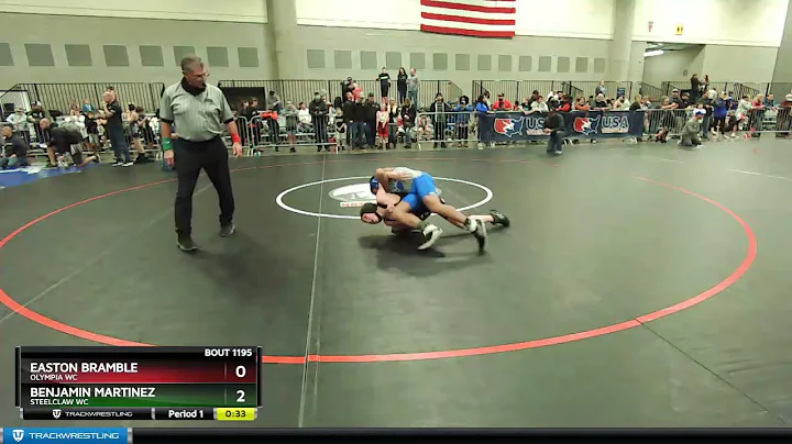 108 Lbs Semifinal - Easton Bramble, Olympia WC Vs ...
