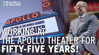 This Man Has Worked at The Apollo Theater for 55 YEARS | On The Job | Travel + Leisure