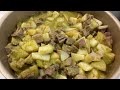 LENGUA DE RES CON PAPAS EN SALSA VERDE GUISADOS ECONÓMICOS COMIDA MEXICANA LENGUA DE RES CON PAPAS EN SALSA VERDE GUISADOS ECONÓMICOS COMIDA MEXICANA
