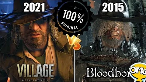 RESIDENT EVIL 8 VILLAGE (2021) VS. BLOODBORNE (2015) | CHARACTERS COMPARISON