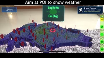 Singapore Weather AR App by MAGES XR Student 🌦️