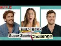 Zoomed-In Challenge with Millie Bobby Brown, Henry Cavill,   Sam Claflin | Enola Holmes