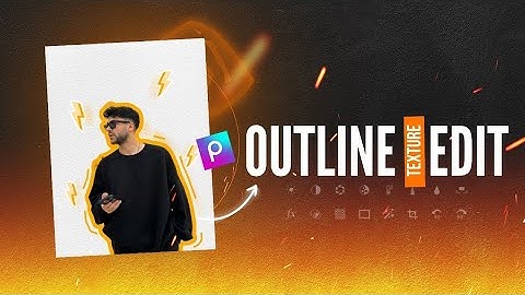 How to Add BORDER Texture to Image in PicsArt (3 min!)