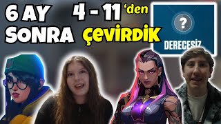 Valorant'a Geri DÖNDÜK !! (Ablam ile)