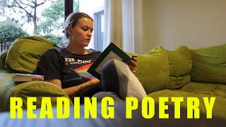 reading sylvia plath's poetry and finishing another classic | reading vlog