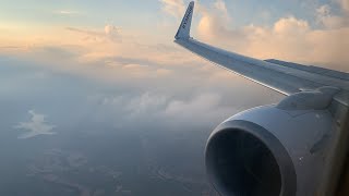 SUNSET LANDING | Ryanair B737-800 Landing at Girona Costa Brava Airport