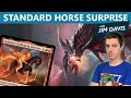 Standard horse surprise with jim davis