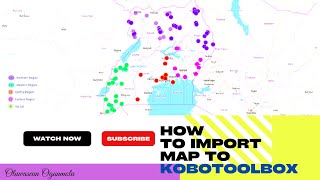 HOW TO IMPORT MAP TO KOBOTOOLBOX MAPSERVER