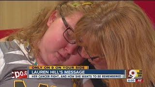 Lauren Hill closeup: Tears, laughs from a hero dying young