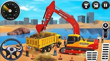 JCB City Road Construction Simulator 3D -City Road Construction Sim 3D -Android GameplayZNLGAMERZ#30