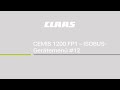 CEMIS 1200 FP1 – ISOBUS-Gerätemenü #12