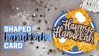 Shaped Hanukkah Card - Trinity Stamps September Release Video Hop