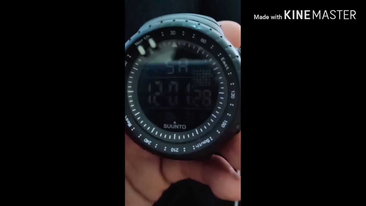 Cara setting jam tangan Suunto yang mudah dan benar.(tutorial) - YouTube