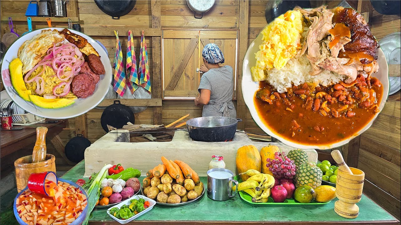 LE PUSO AGUA AL CHICHARRÓN Para ponelo CRUJIENTE. Puerco Asao COMIDA TÍPICA. La Vida Del Campo