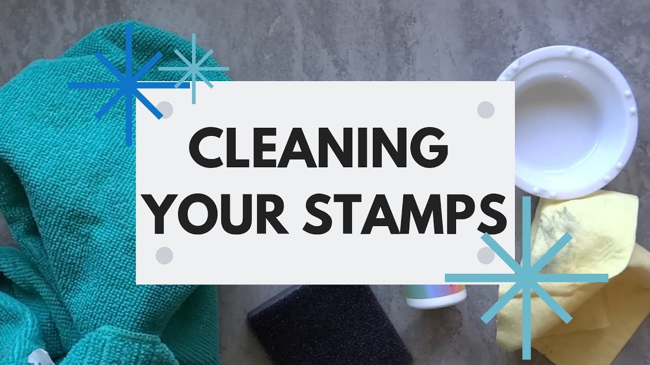 Clean those dirty stamps! What I use 2019 YouTube