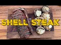 SHELL STEAK mit Provolone-Feta Champignons