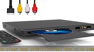 DVDプレーヤー、 リージョン フリーDVDプレーヤーCPRM対応 USB/hdmi/AV対応 、コンパクトテレビ CD/d v dプレーヤー 、マイクジャック、HDMI&AV出力、リモコン、日本語