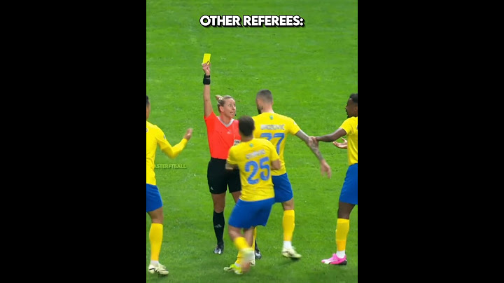 Other Referees vs Players + Him ☠️