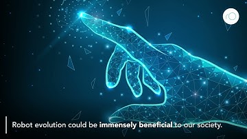 How can robots evolve to adapt to their environment?