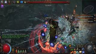 Path of Exile 3 29 Luminary Manyshot Mercenary vs Uber Eater of Worlds