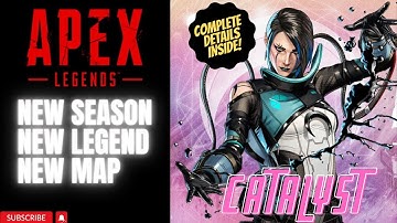 Apex Legends New Legend Catalyst Skills | Season 15 ECLIPSE | New Map Broken Moon