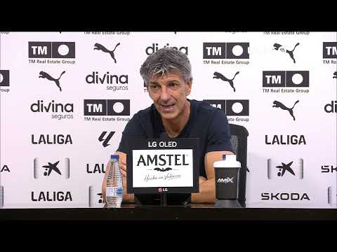 Rueda de prensa Valencia CF vs Real Sociedad