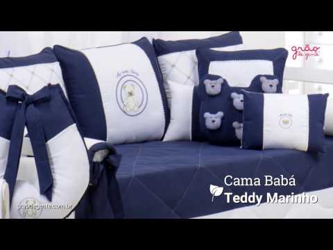 Quarto para Bebê Teddy Marinho | Ref: 50255