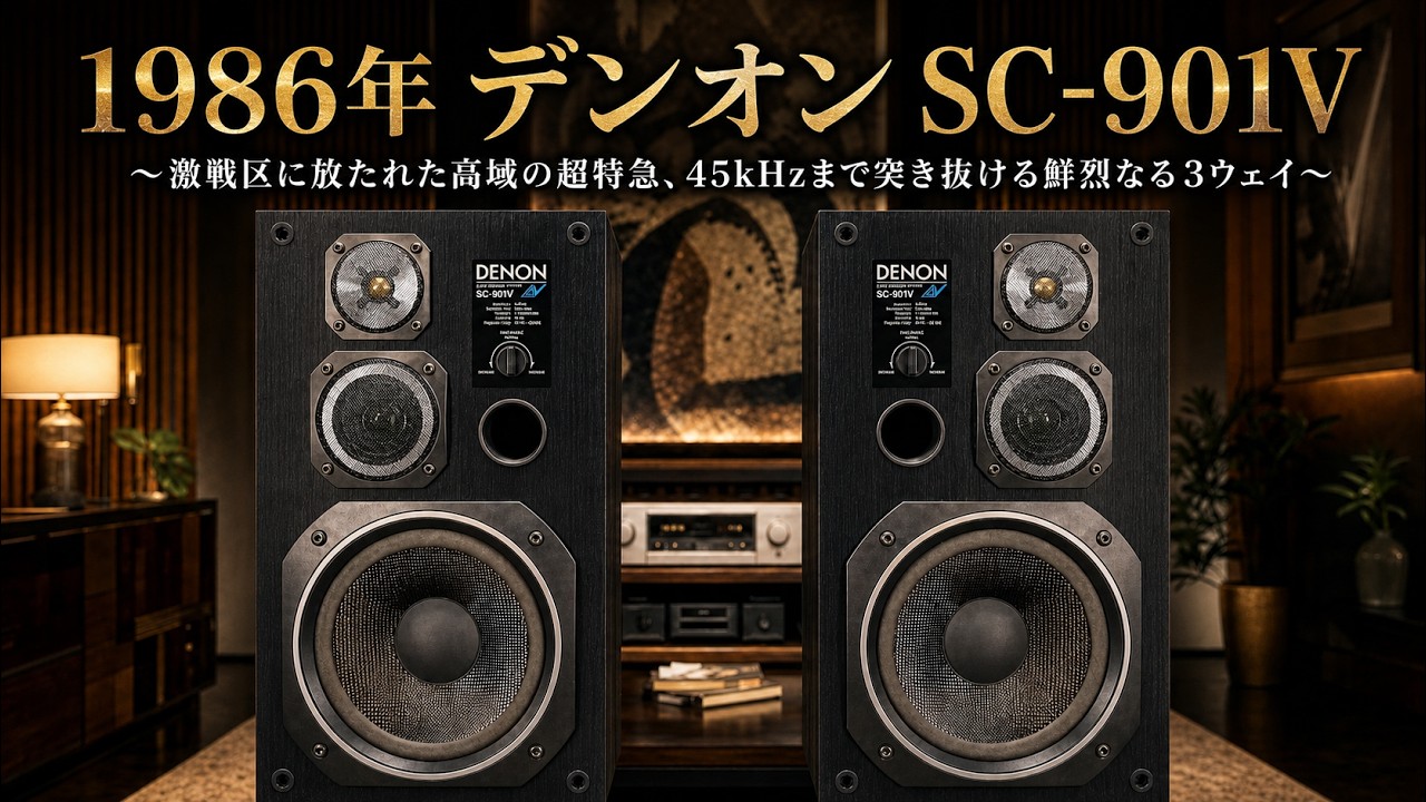 1986 DENON SC-901V - YouTube