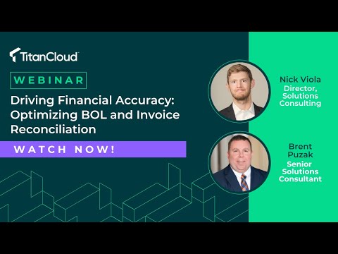 [WEBINAR] Driving Financial Accuracy: Optimizing BOL and Invoice Reconciliation V - video from Driving Fuel IQ