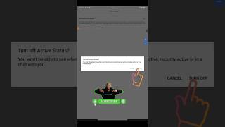 How to turn off active status on Facebook | Facebook Online Status OFF #facebook #activestatus