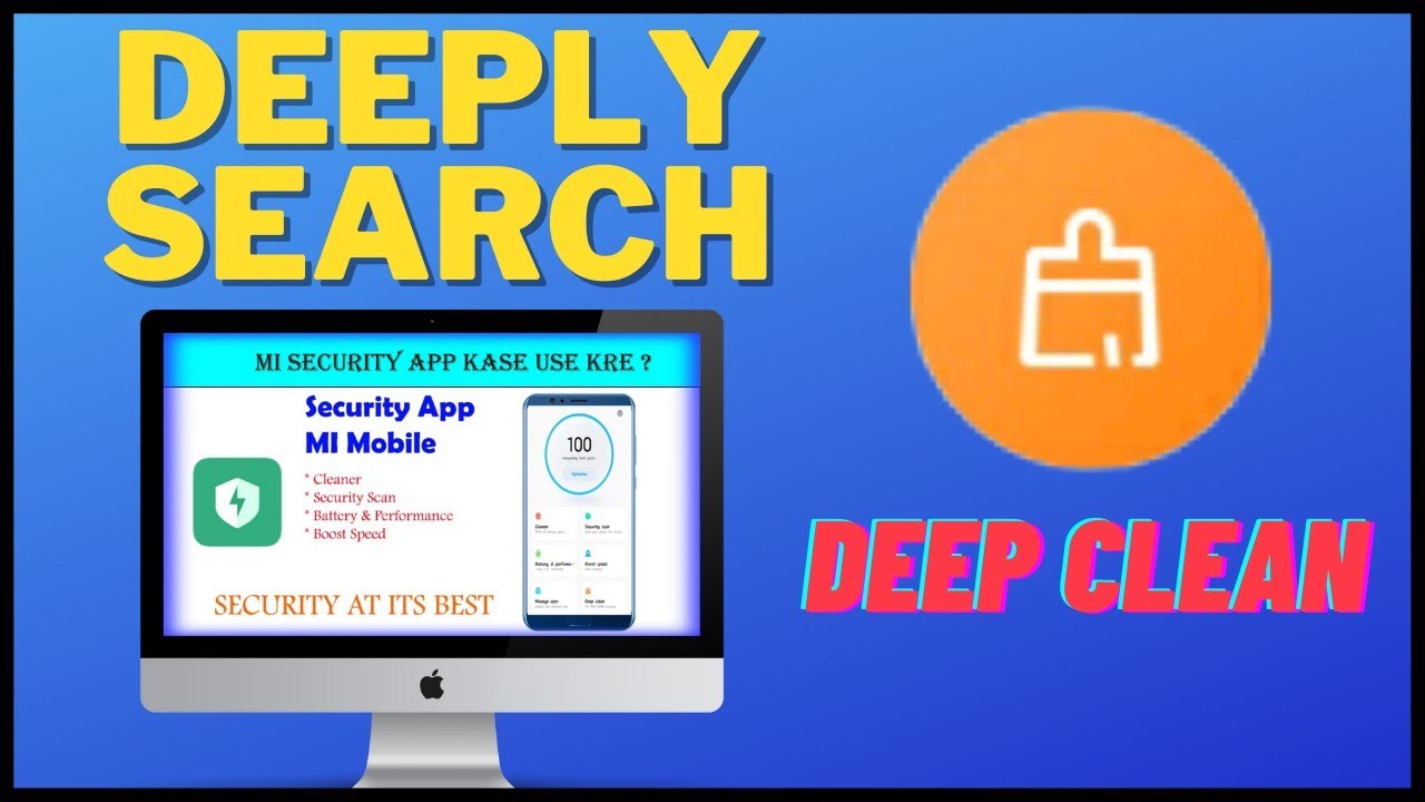 Deeply Search Kr Liya Deep Clean In Security App In All MI Mobile Phone's | mi Security App