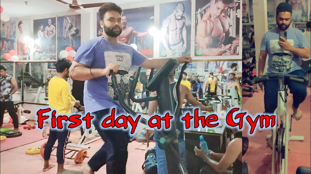 First day at the Gym 😯 | Going Gym after long time | gym vlog | with ...