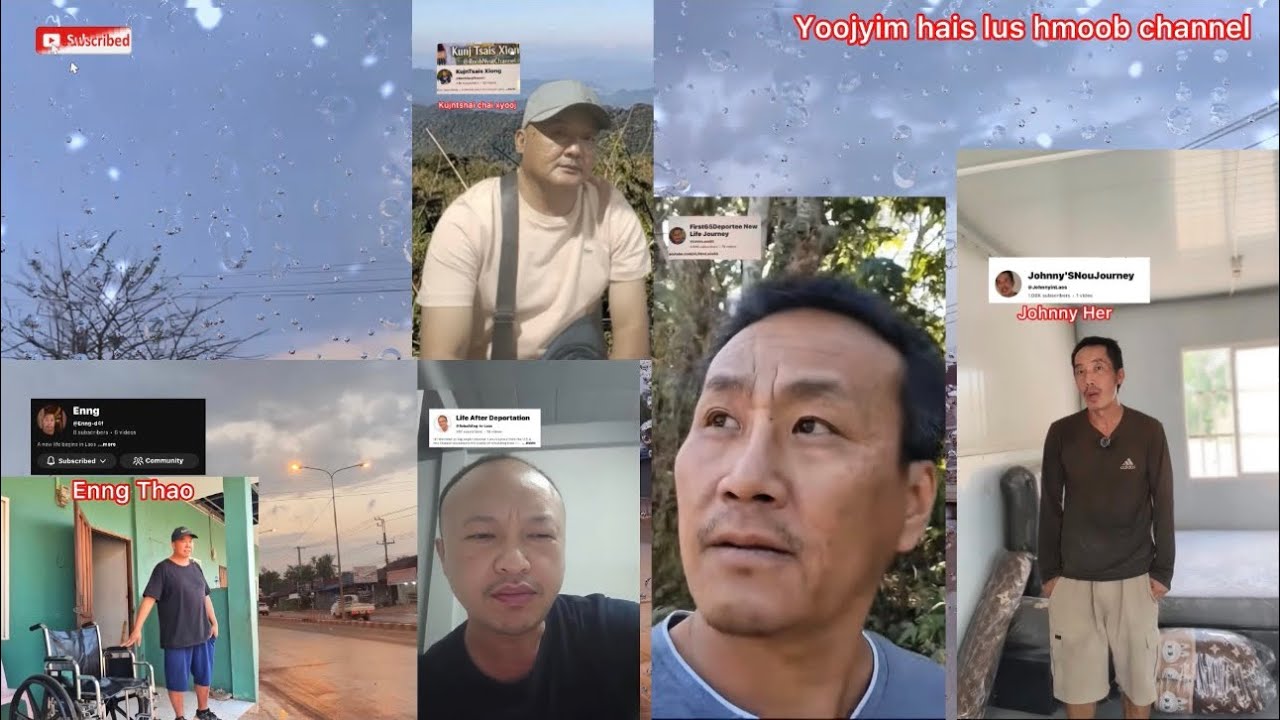 Yuav tham txog enng thoj thiab cov Hmong mekas deportees txoj kev xav 