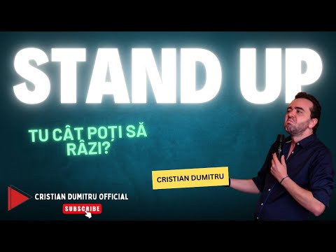 Stand-Up Comedy cu Cristian Dumitru | Tu cât poți să râzi?