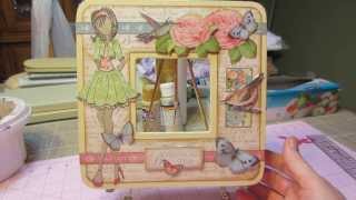Altered Picture Frames with Botanical Tea by G45