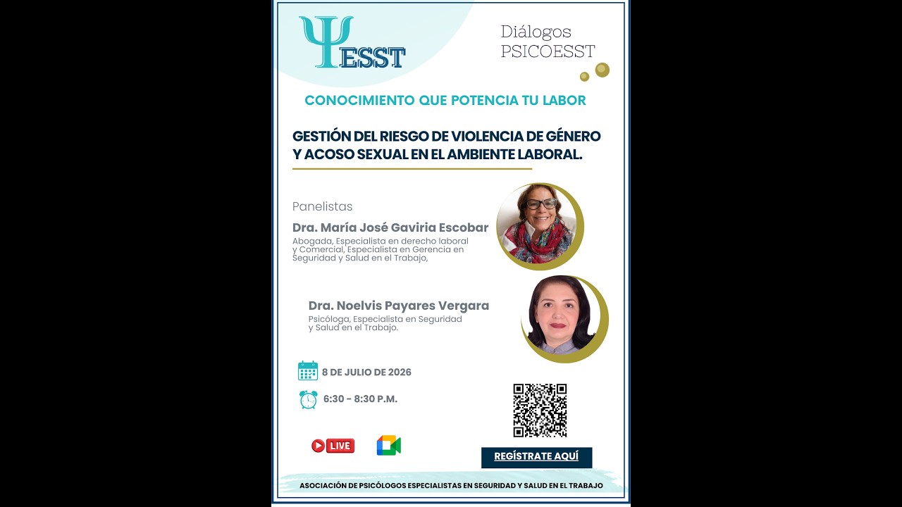 Gestión del riesgo de violencia de género y acoso sexual en el ambiente laboral.