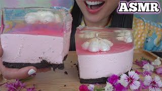 ASMR JELLO CAKE FOR BREAKFAST P. 2 (SOFT SQUISHY EATING SOUNDS) LIGHT WHISPERS | SAS-ASMR