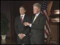 Pres. Clinton and PM Blair Press Remarks in Germany (1999)