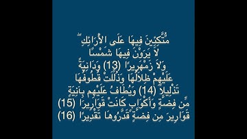 سورة الانسان كاملة - القارئ وديع اليمني