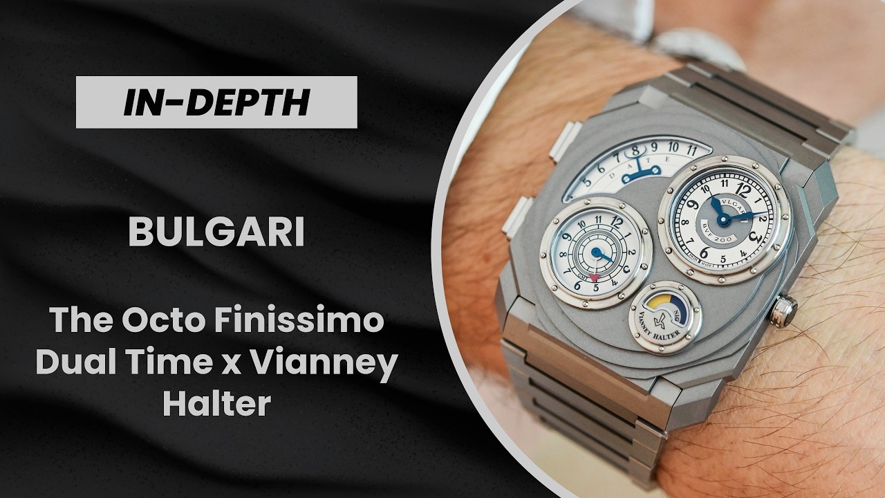 First Look – The Bulgari Octo Finissimo Dual Time x Vianney Halter