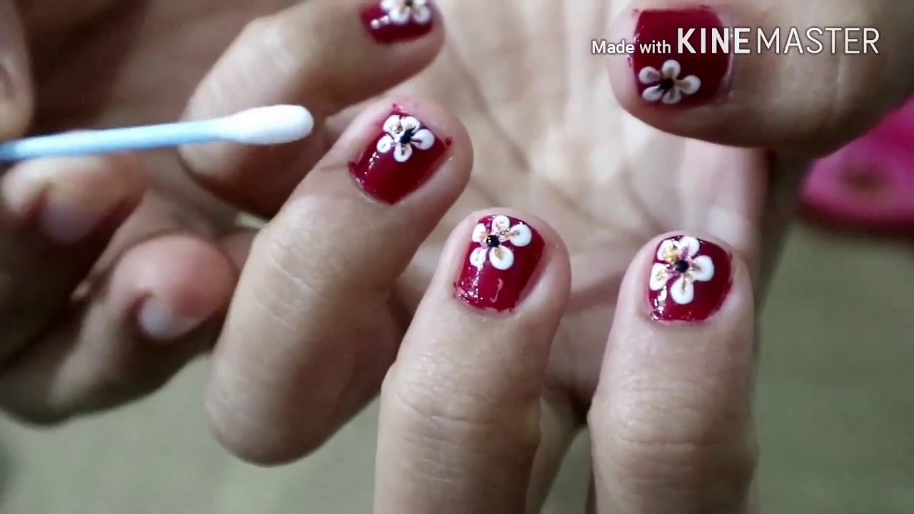 1. Contoh Nail Art Sederhana untuk Pemula - wide 2