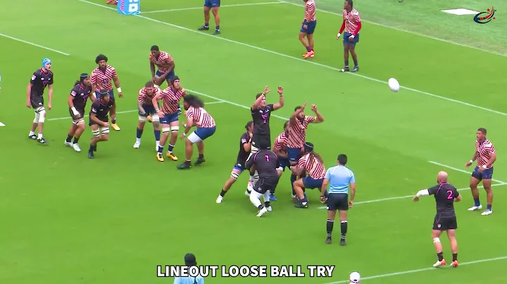 Gerald Lowe Try Time From Lineout Loose Ball GILTI...