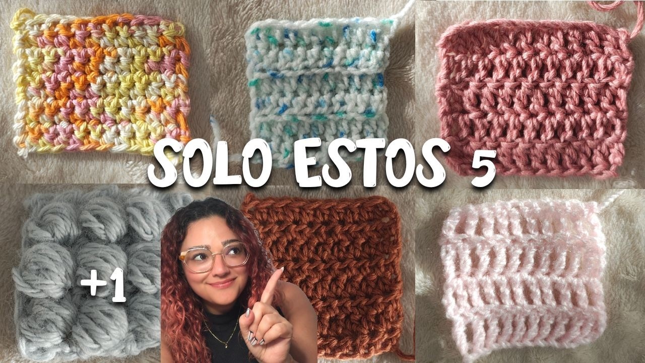Aprende Crochet desde CERO: Los únicos 5 puntos que necesitas saber