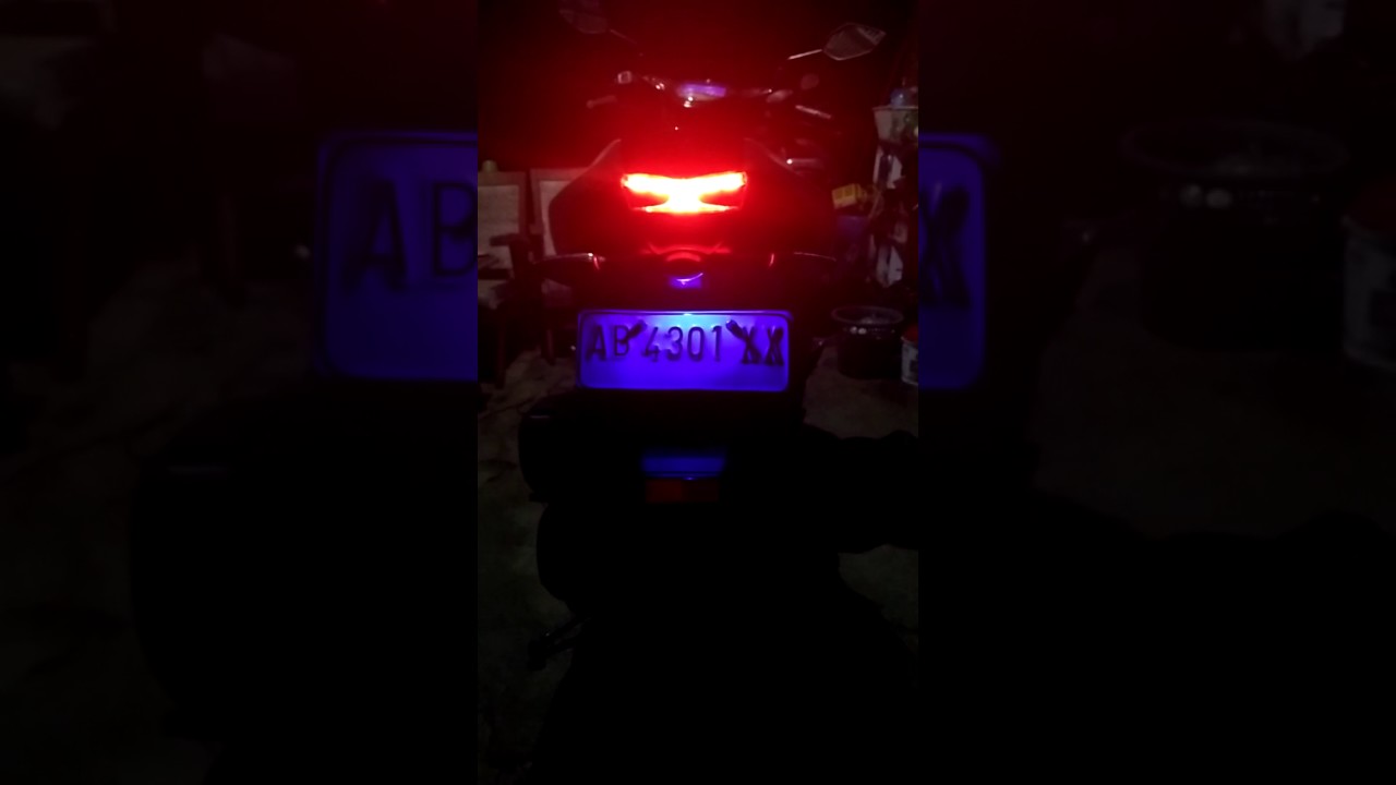 Membuat Lampu Led Rem Yamaha Aerox 155 VVA Jadi STROBO YouTube