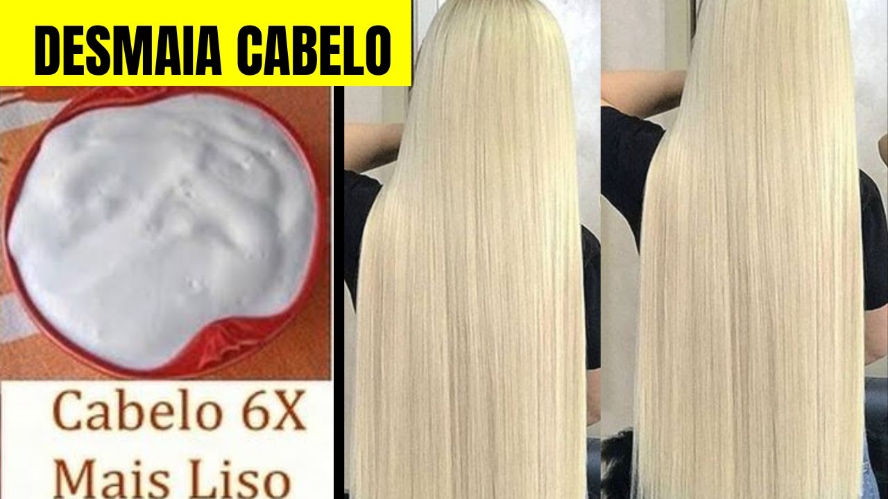 🔥Alisamento Desmaia cabelo na HORA e SEM QUIMICA – É A MELHOR Q VOCE JÁ VIU!