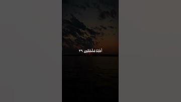 قَالُوا إِنَّا كُنَّا قَبْلُ فِي أَهْلِنَا مُشْفِقِينَ | محمد صديق المنشاوي | سورة الطور 🎧🤍
