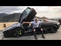 Driving my dream car  lamborghini lp640