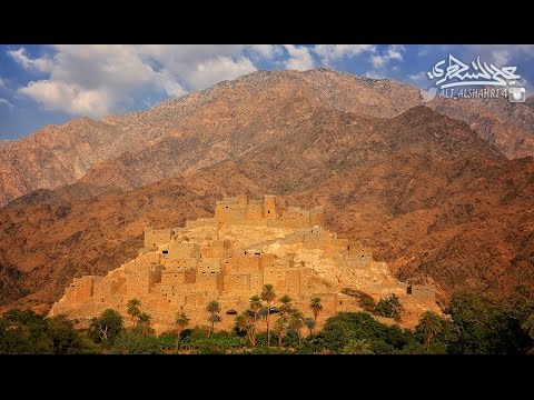 جولة على أعمال الترميم في قرية ذي عين الأثرية بالمخواة مع تصوير منبع العين 15 4 1438